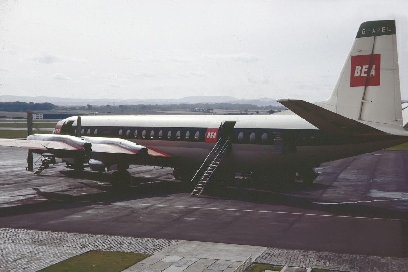 Виккерс Вэнгард самолет