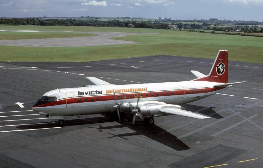 Виккерс Вэнгард самолет