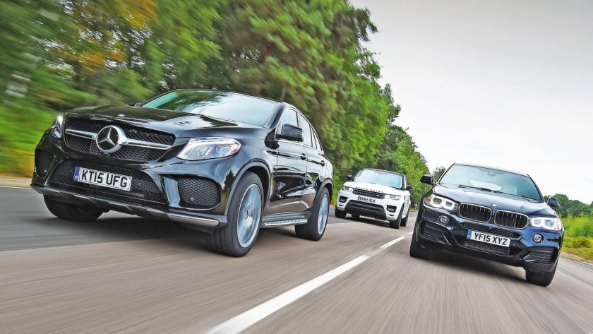 BMW x6 vs GLE Coupe