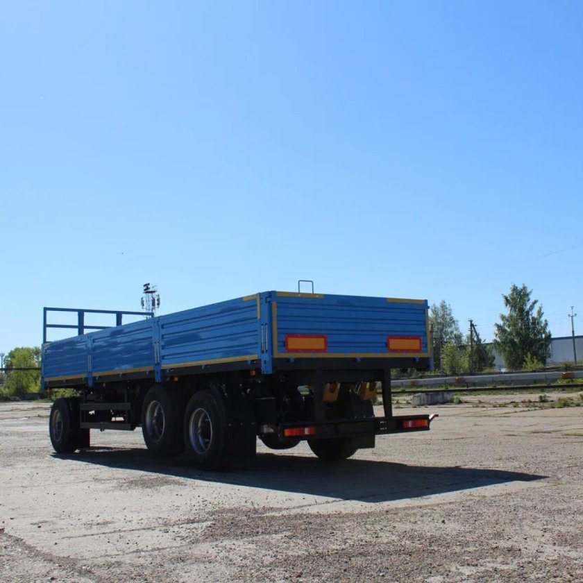 Полуприцеп бортовой нефаз 93341