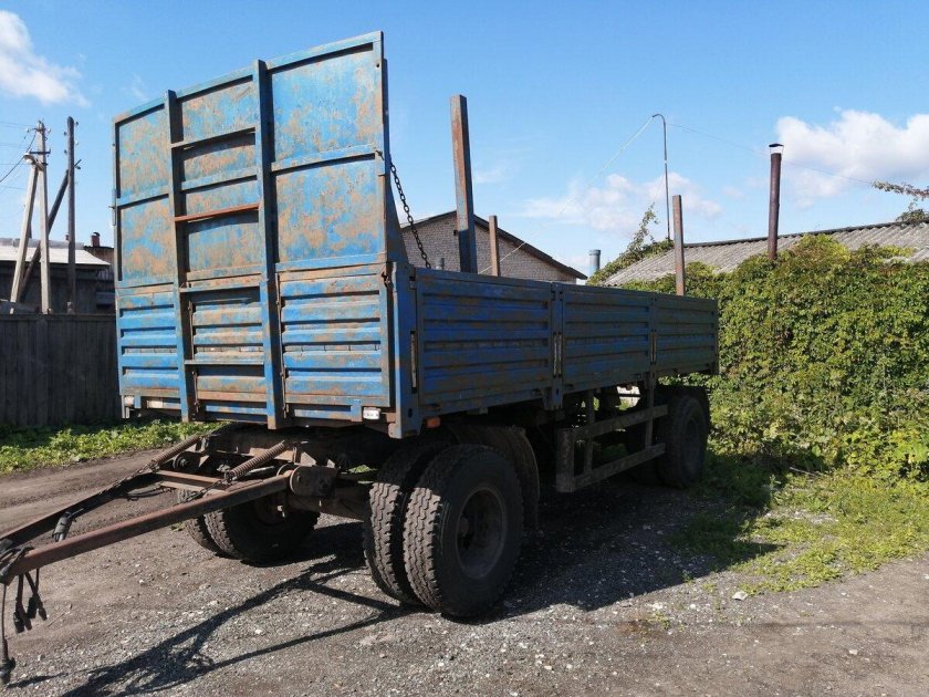 Бортовой прицеп сзап-8357