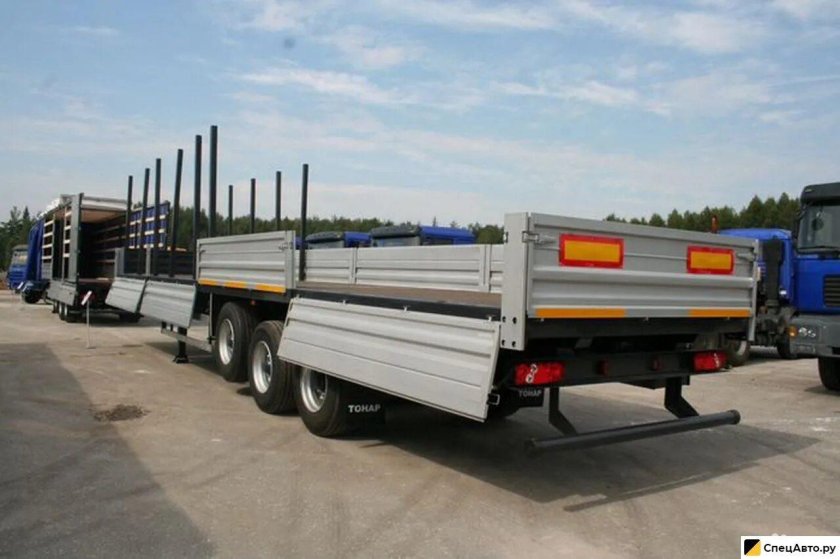 Бортовой полуприцеп Тонар 9888