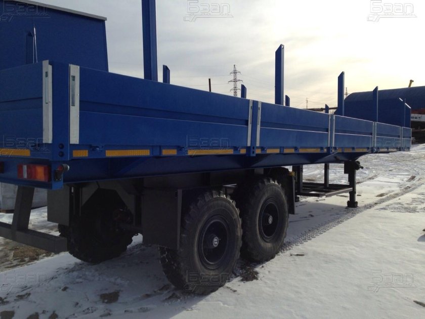 Полуприцеп бортовой Политранс