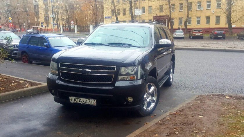 Шевроле Тахо бандитская