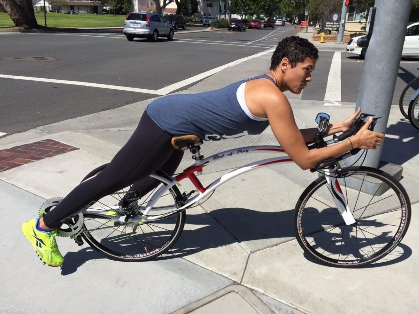 Лежачий велосипед