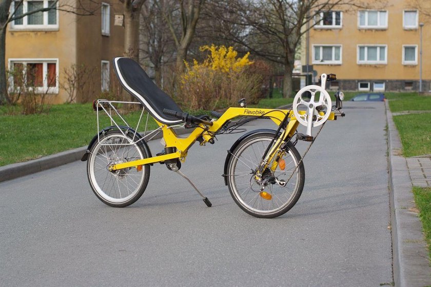 Лигерад лежачий велосипед Flevo