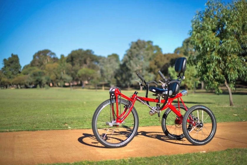 Комфортная посадка на велосипеде