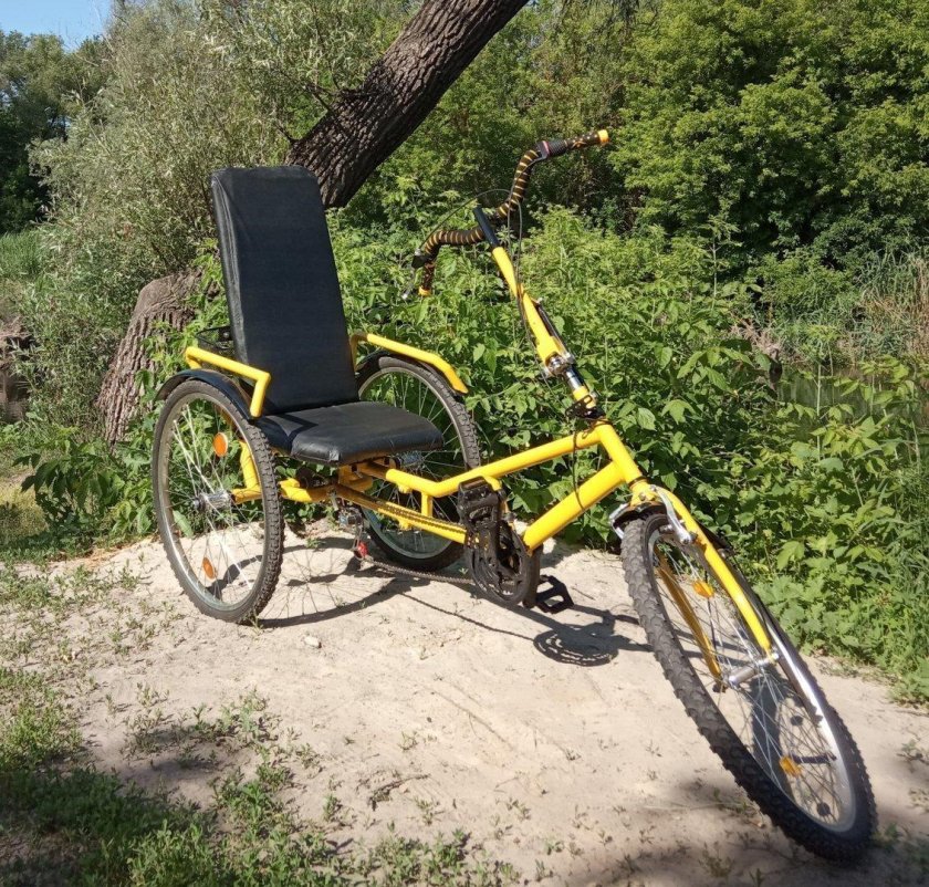 Горизонтальный велосипед