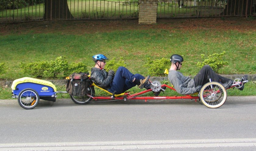 Лигерад Тандем трайк