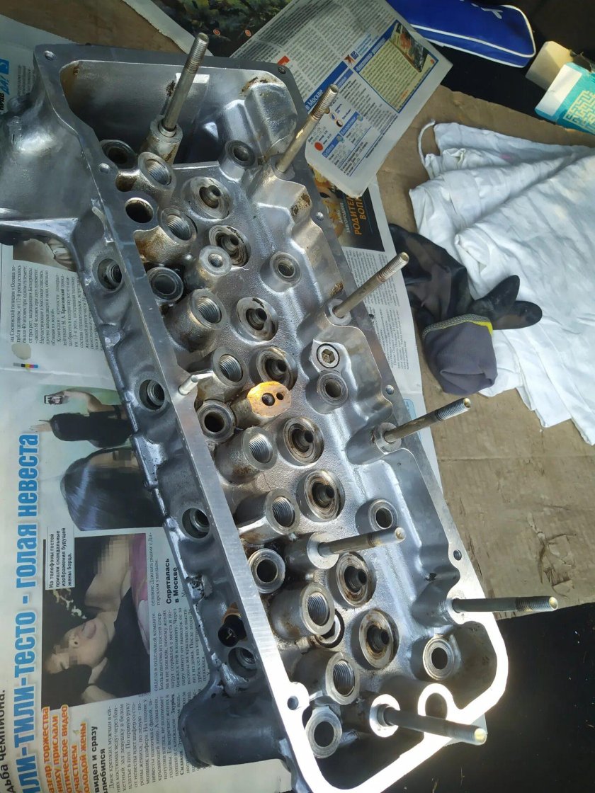 ГБЦ Шевроле Нива 8 клапанов