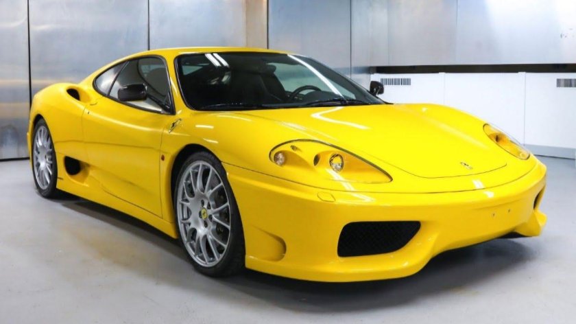 Ferrari 360 modena yellow