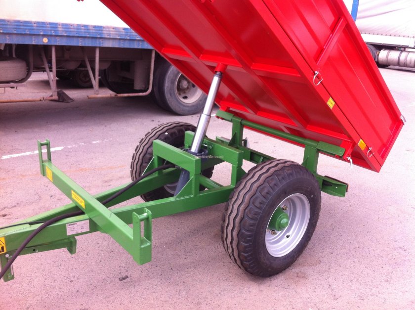 Прицеп для минитрактора 2000 кг