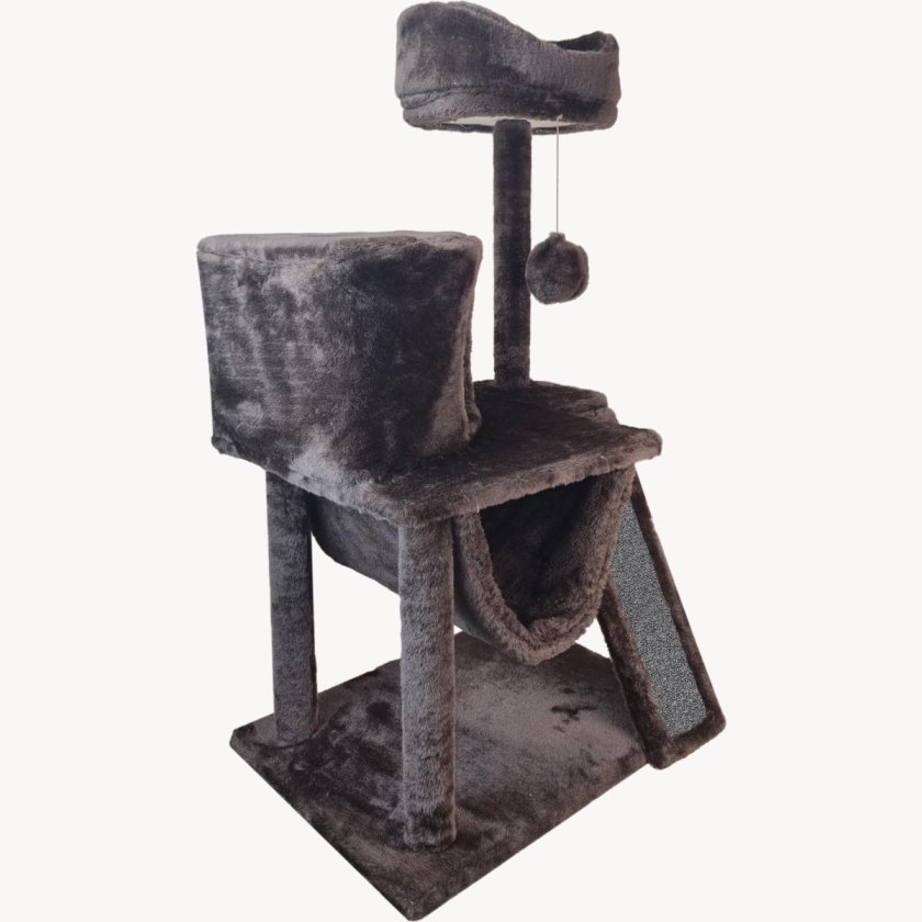Когтеточка комплекс pettails башня с гамаком