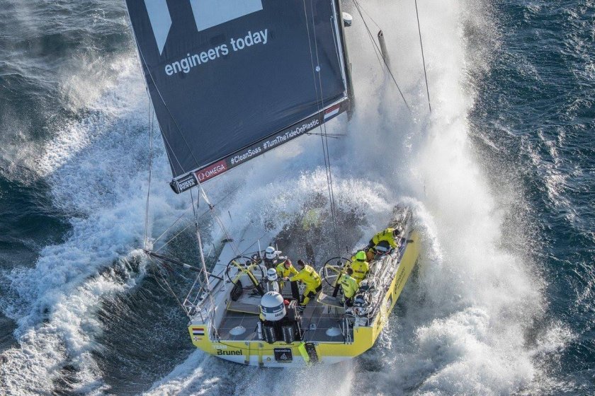 Volvo Ocean Race шторм
