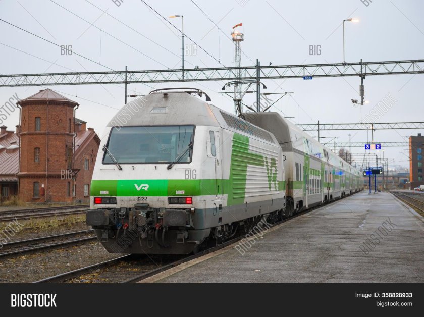 Электровоз sr2 Финляндия