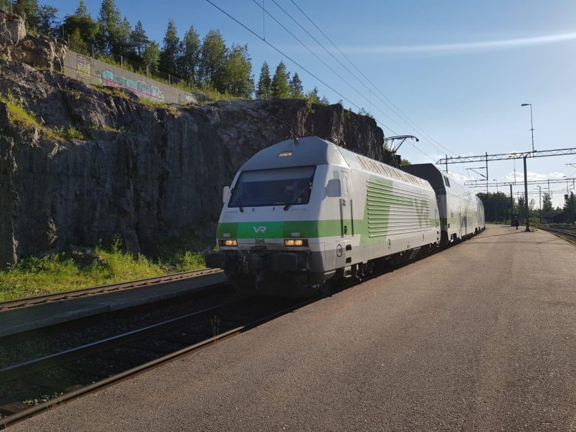 Электровоз sr2 финляндия