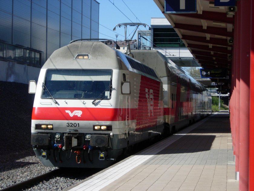 Поезда дальнего следования Финляндии.