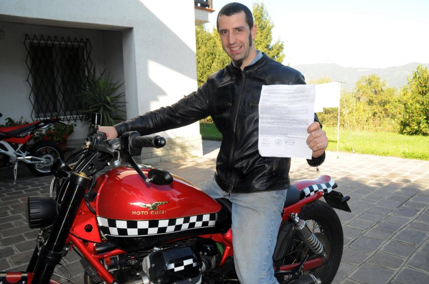 Итальянские мотоциклисты