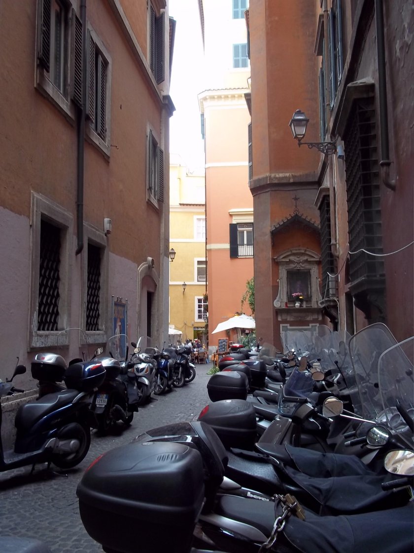 Мотоцикл на улице