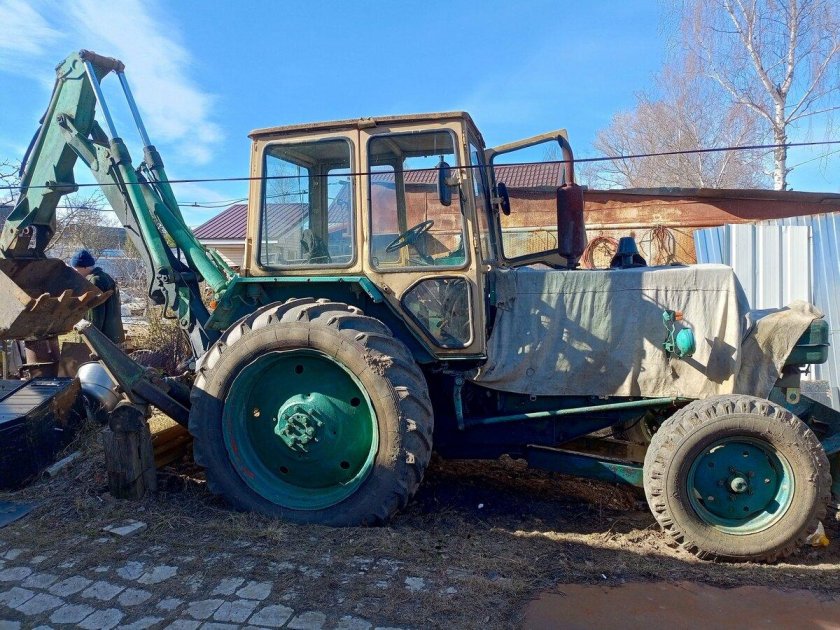 Трактор экскаватор юмз 6