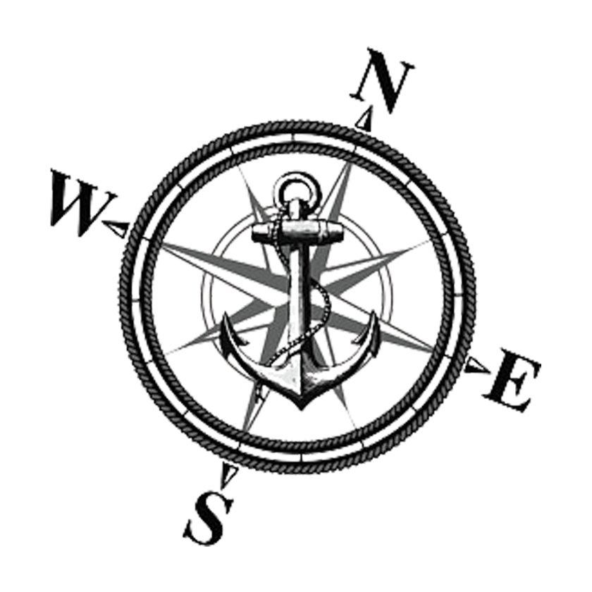 Компас эмблема