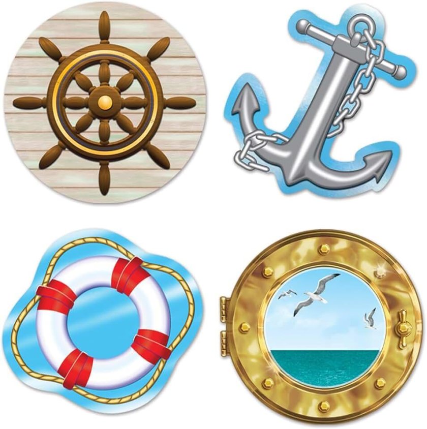 Атрибуты морской тематики