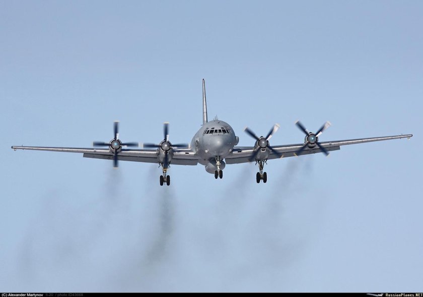 Самолет радиоэлектронной разведки ил-20