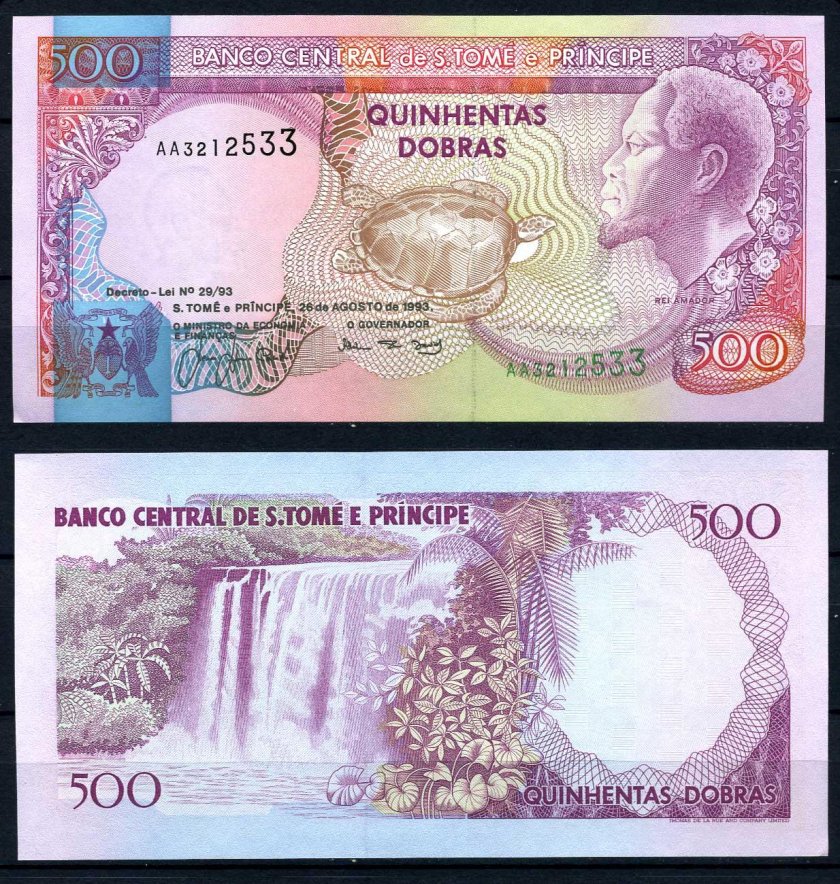 Банкноты Сан томе и Принсипи
