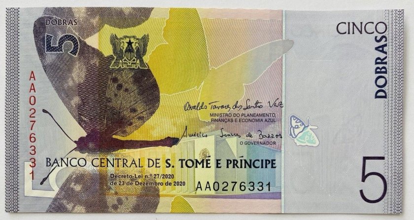 Добра Сан-томе и Принсипи банкноты