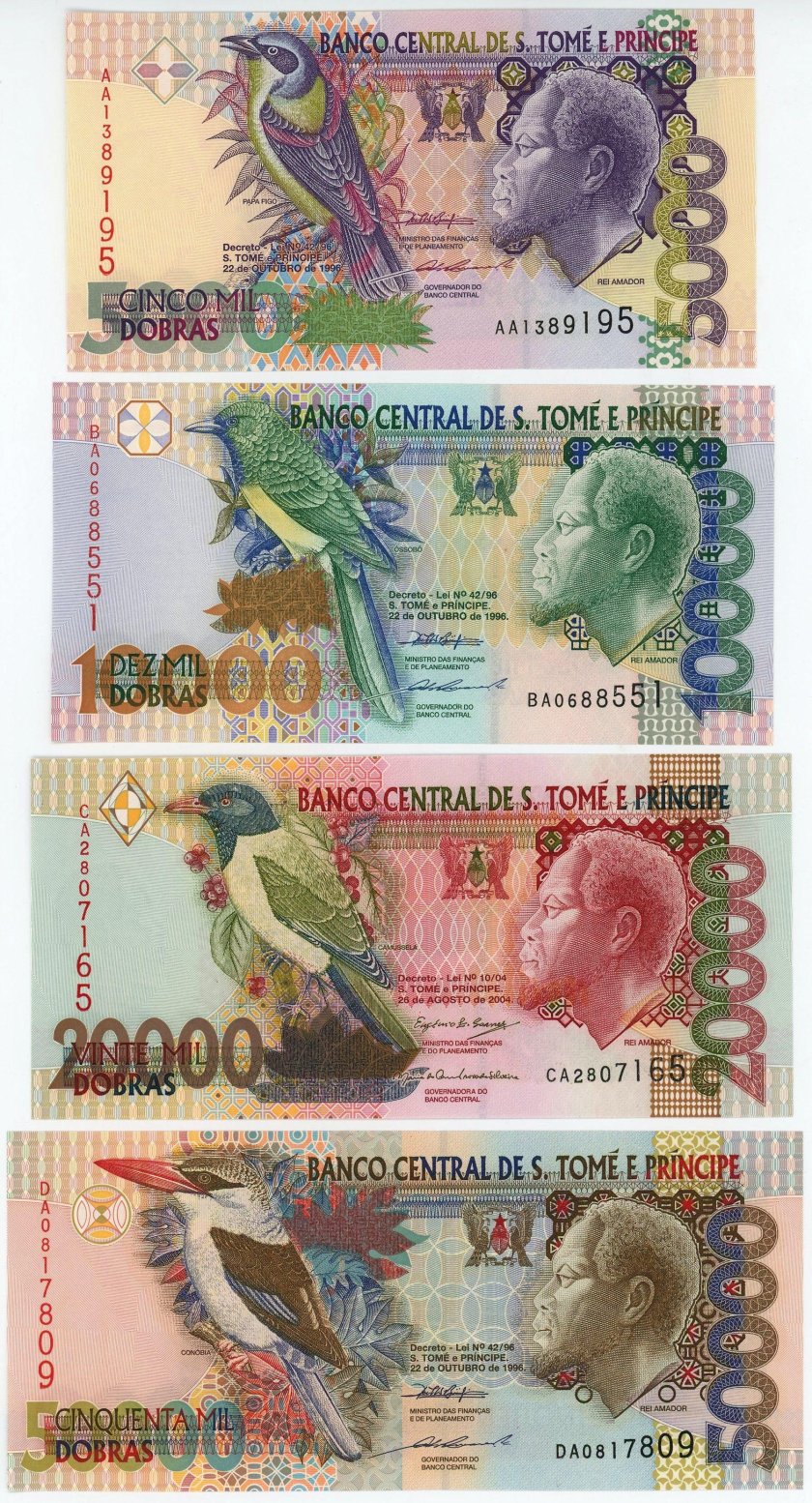 Банкноты сан томе и принсипи