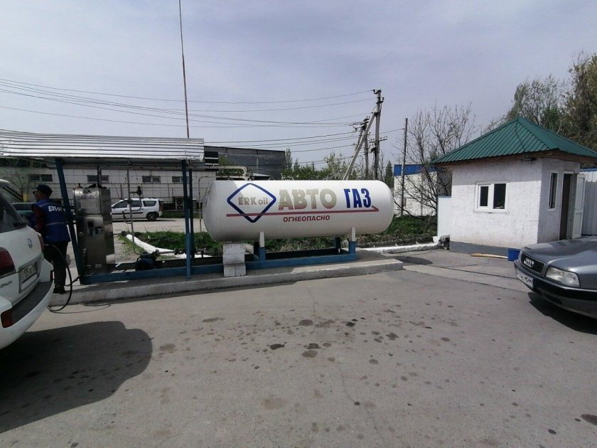 Lpg filling station