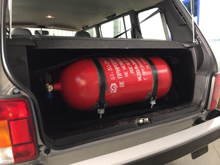 Метан ГАЗ баллон для Спарк