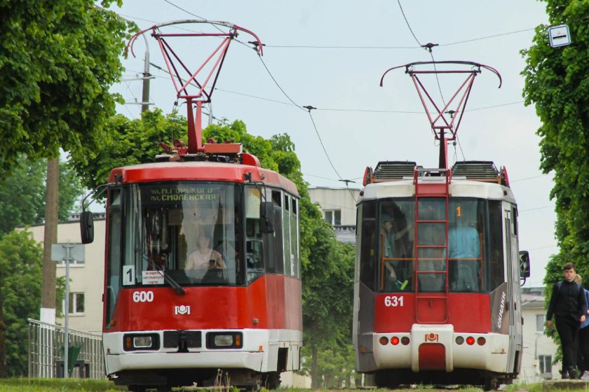 Трамвай бкм