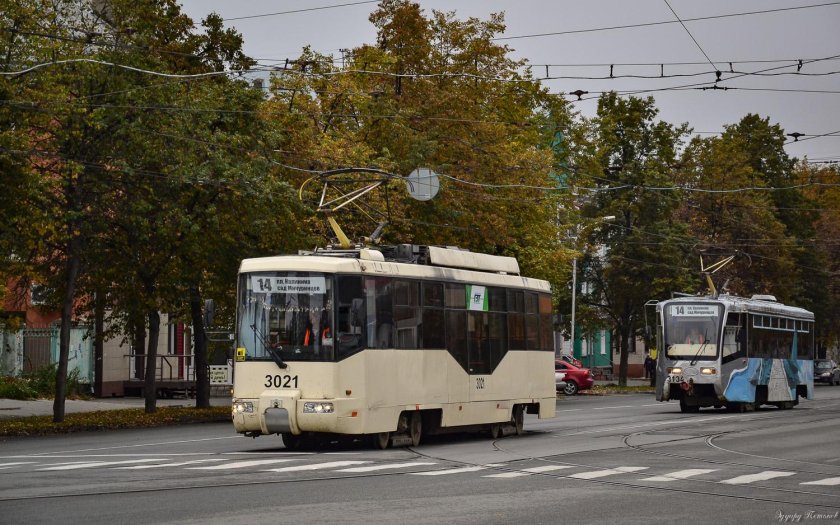 Трамвай БКМ 62103 Новосибирск