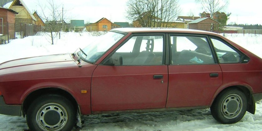 Москвич 2141 вишневый