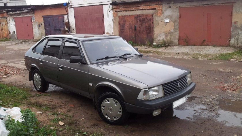 Москвич 2141 серый металлик