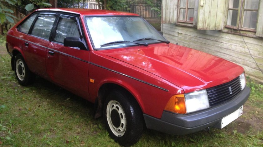 Москвич 2141 вишневый