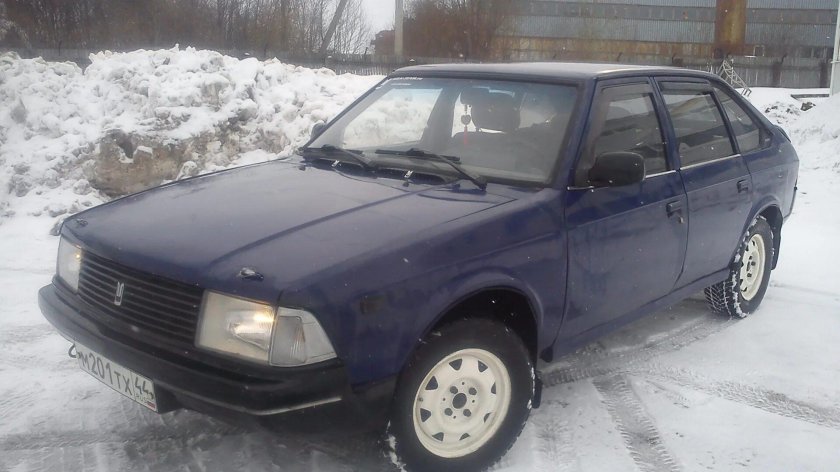 Москвич 2141 голубой
