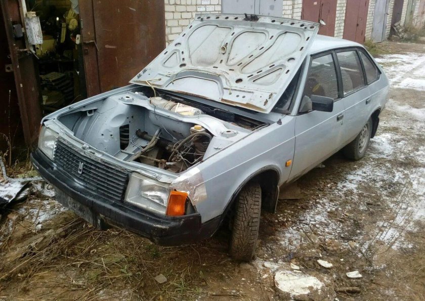 Москвич 2141 цвет Нарва