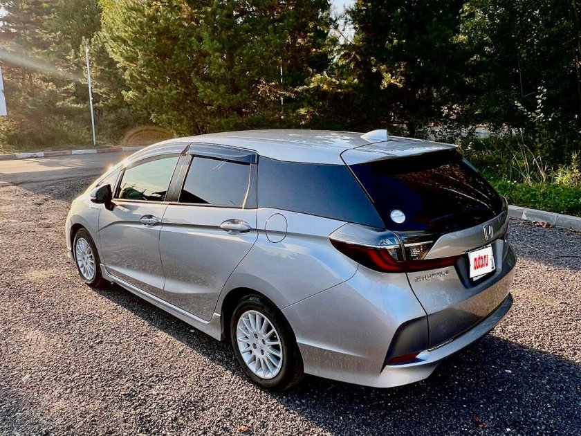 Серая хонда