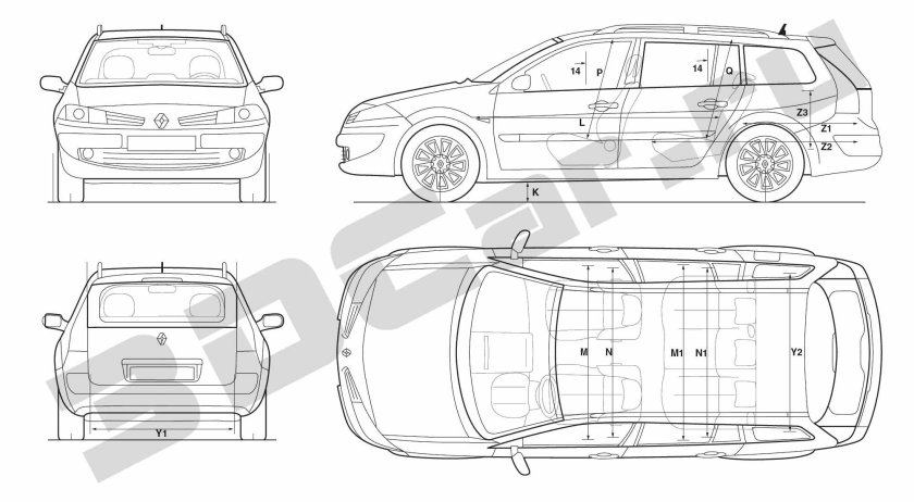 Рено меган 2 универсал