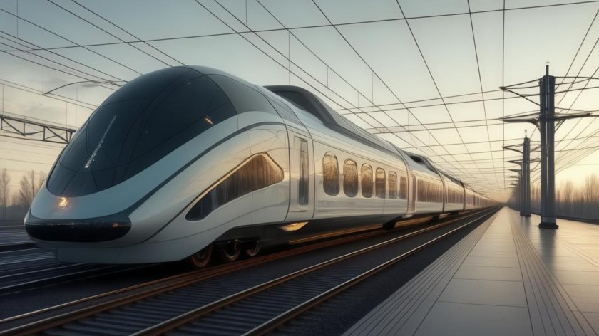 Новый скоростной поезд