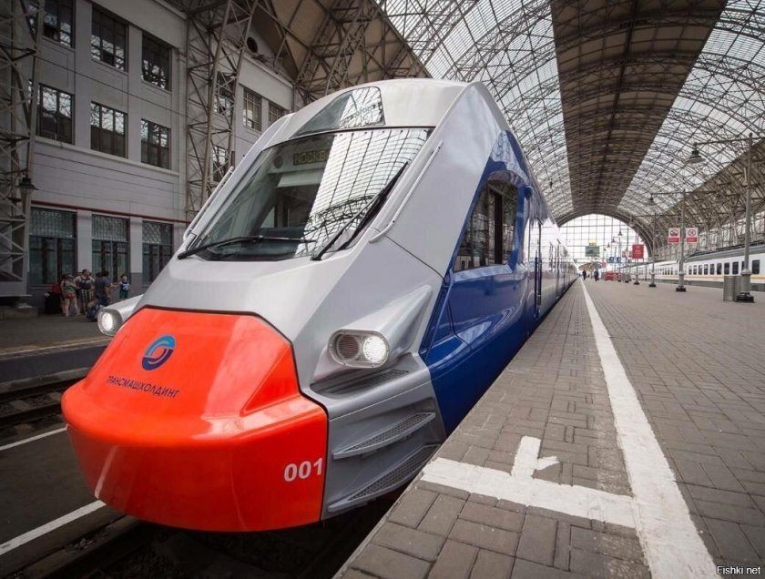 Электропоезд мцд иволга