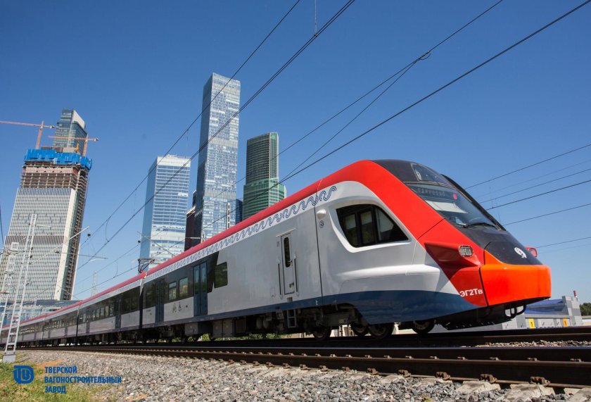 Иволга электропоезд МЦД 2