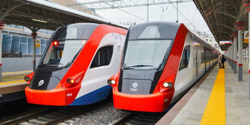 Электропоезд МЦД 2