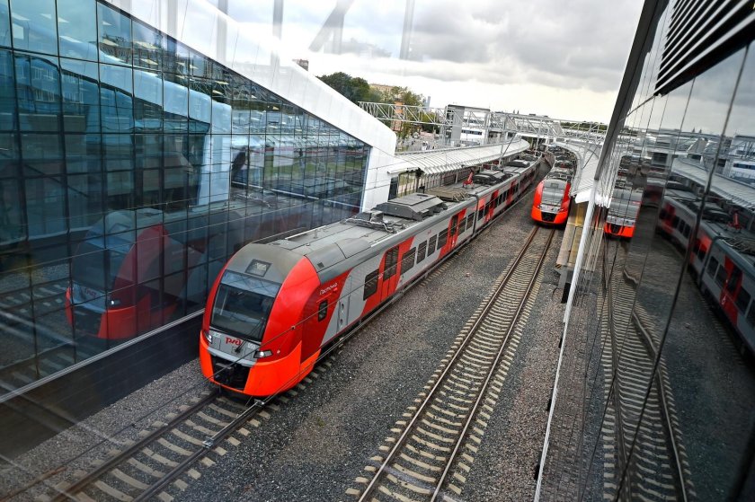 Ласточка электропоезд МЦД