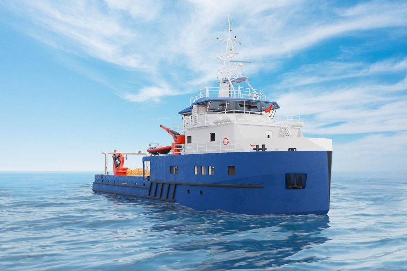 Multi purpose offshore vessel