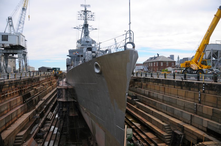 Boston Navy Yard Бостон