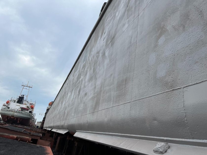 Скуловой киль судна