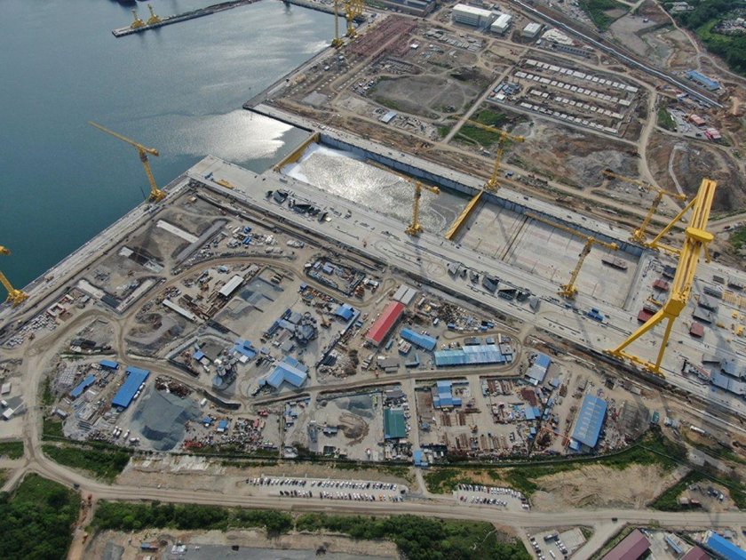 Судоверфь звезда большой камень